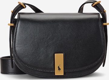 Polo Ralph Lauren - Bolso de hombro en negro: frente