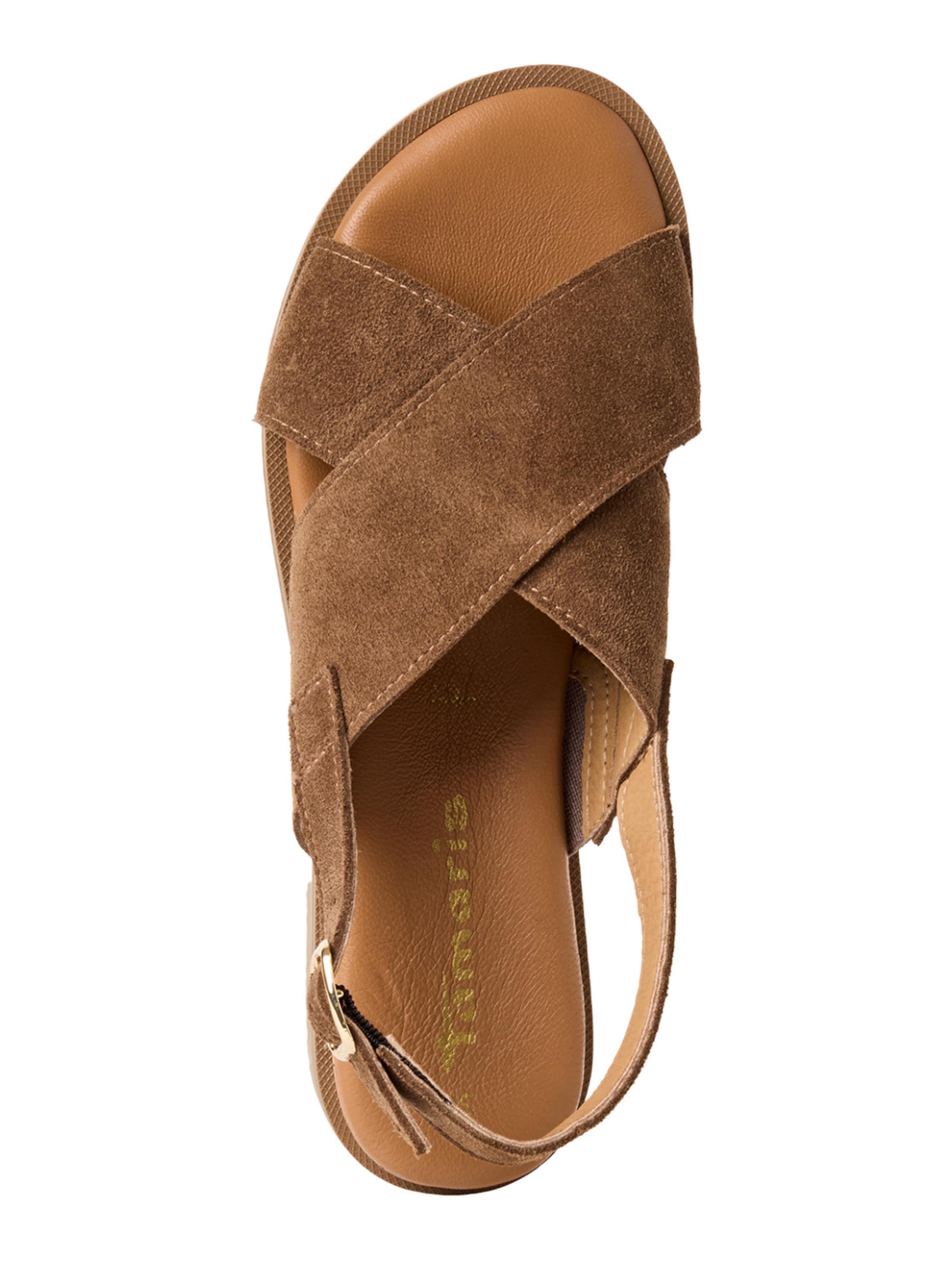 Sandale de la Tamaris pe maro