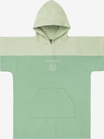 normani Bathrobe in Green: front