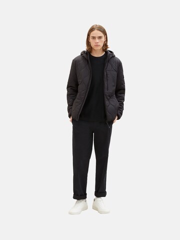 TOM TAILOR DENIM Between-Season Jacket in Black