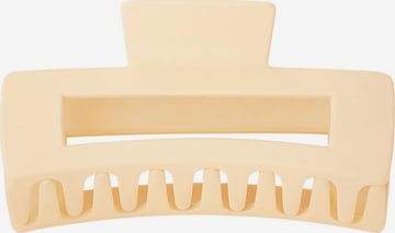 Good to Blue Haarschmuck 'Große rechteckige Haarklammer' in Beige: Vorderseite