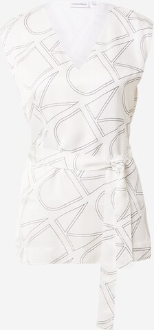 Calvin Klein Блузка в Белый: спереди