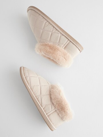 Pantoufle Next en beige