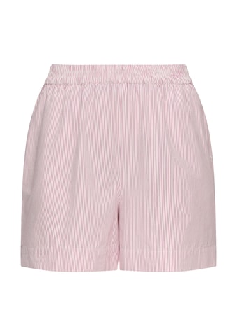 Wide Leg Pantalon QS en rose : devant