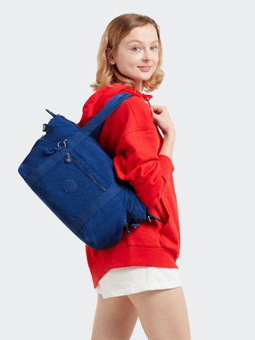 KIPLING Shopper táska 'Art' - kék: elől