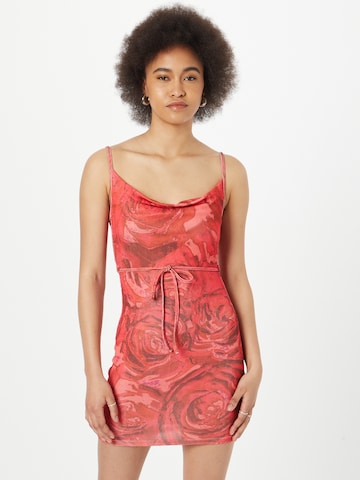 Motel Dress 'Paiva' in Red: front