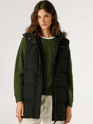 Gilet 'Sarah' Pepe Jeans en noir : devant
