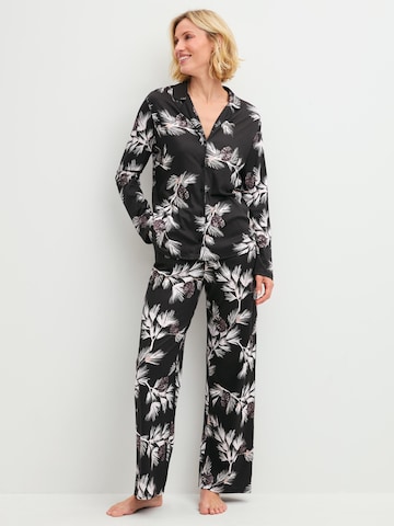 Chemise de nuit 'Glimmer M&M' CALIDA en noir
