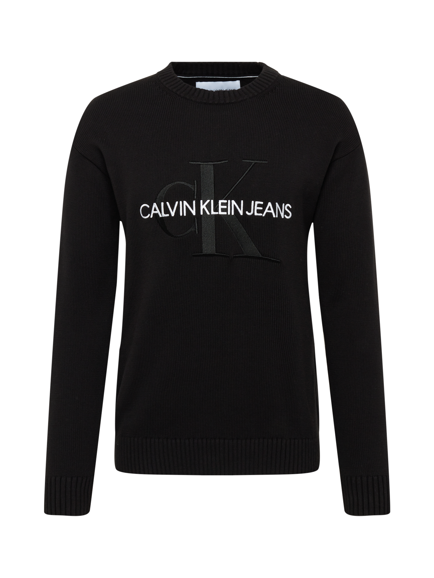 Swetry & kardigany WpQxc Calvin Klein Jeans Sweter w kolorze Czarnym 