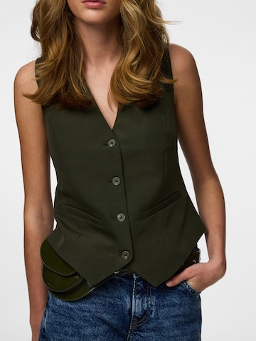 PIECES Gilet 'PCBOZZY' in Groen