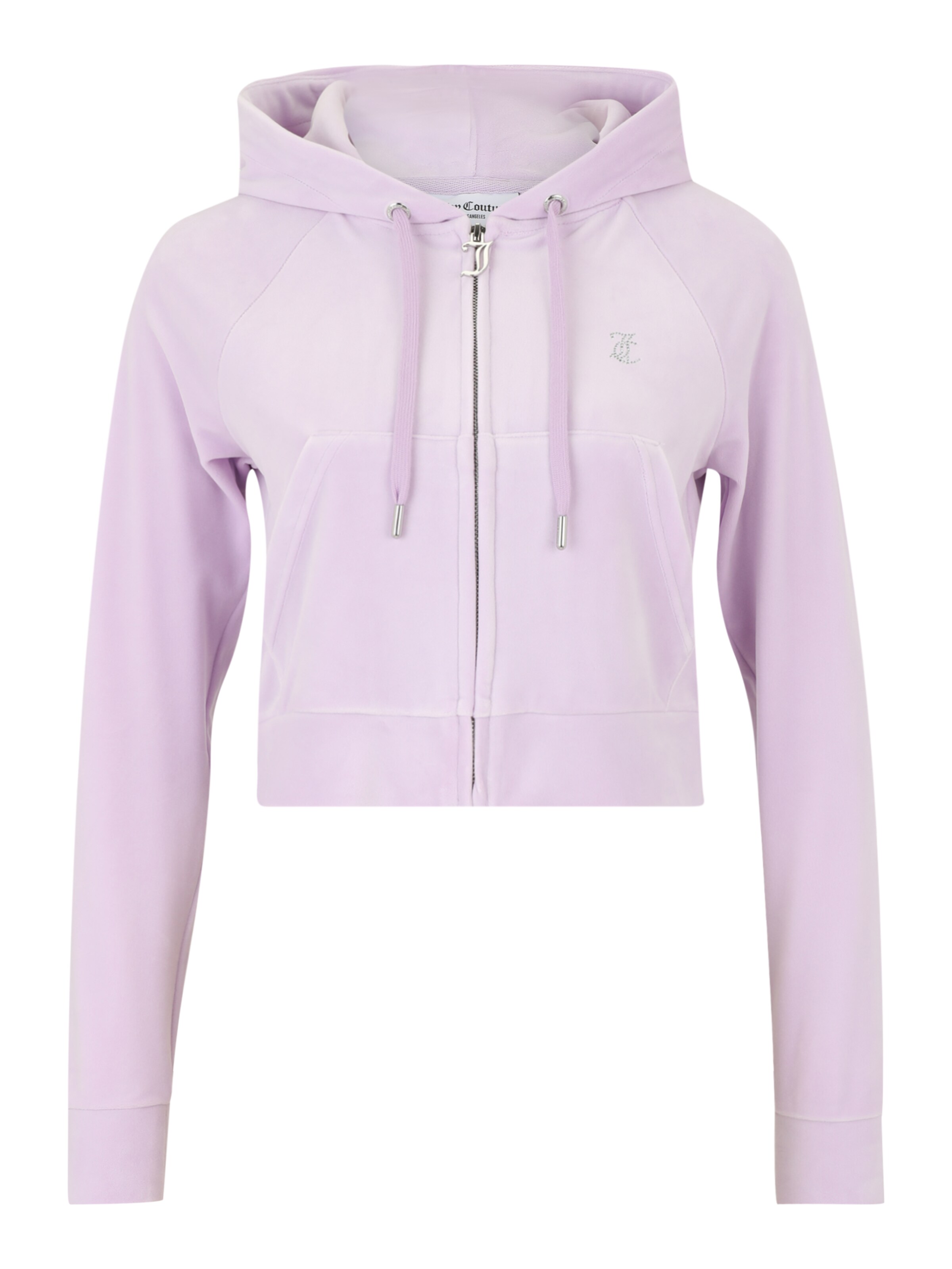 Juicy Couture Petite Ζακέτα φούτερ 'MADISON' σε λιλά: μπροστά