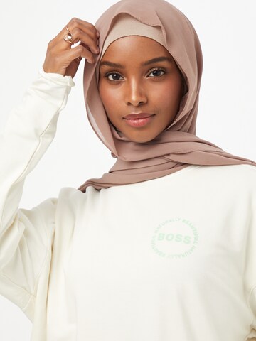 BOSS Orange - Sudadera 'Elina' en blanco