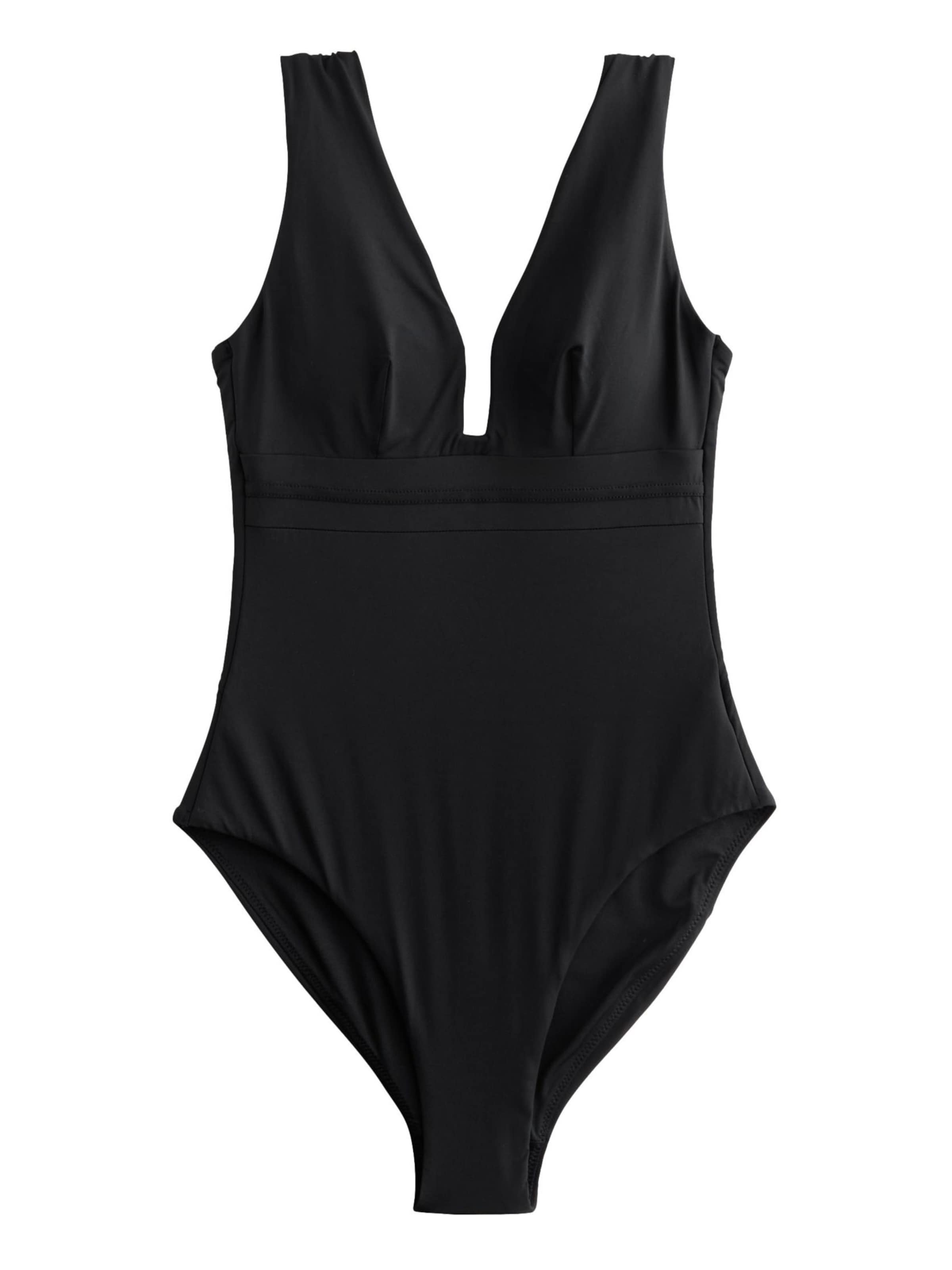 Next Купальник в Черный: спереди