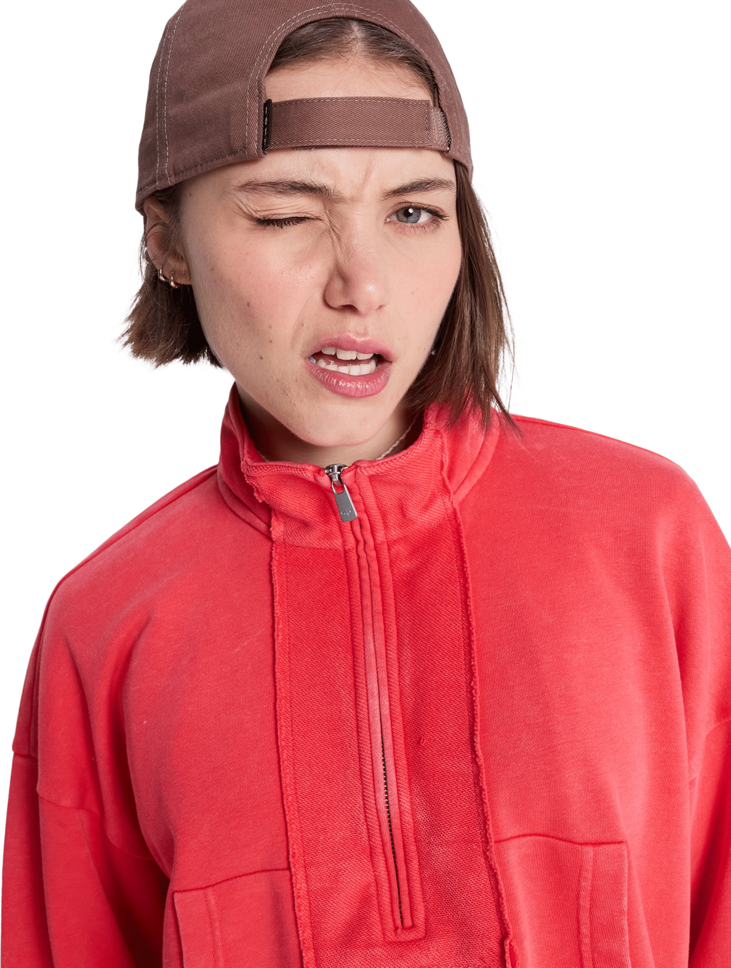ROXY Sweatshirt 'Stars Catcher' in Red