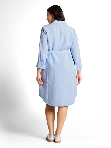 Tom Tailor Women + Shirt Dress in Blue