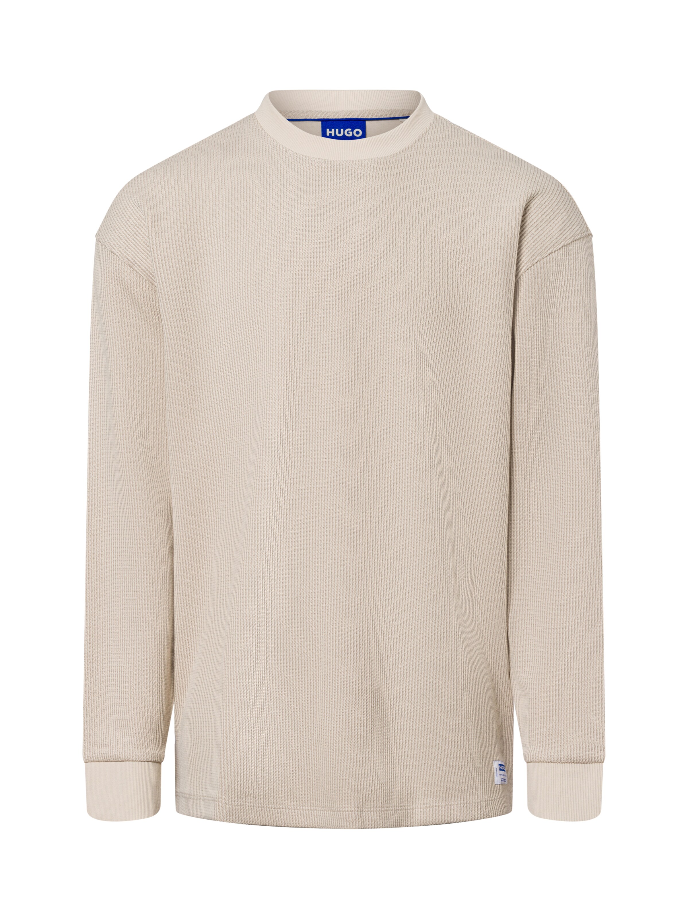 HUGO Sweatshirt ' Nuwolo ' in Beige: front
