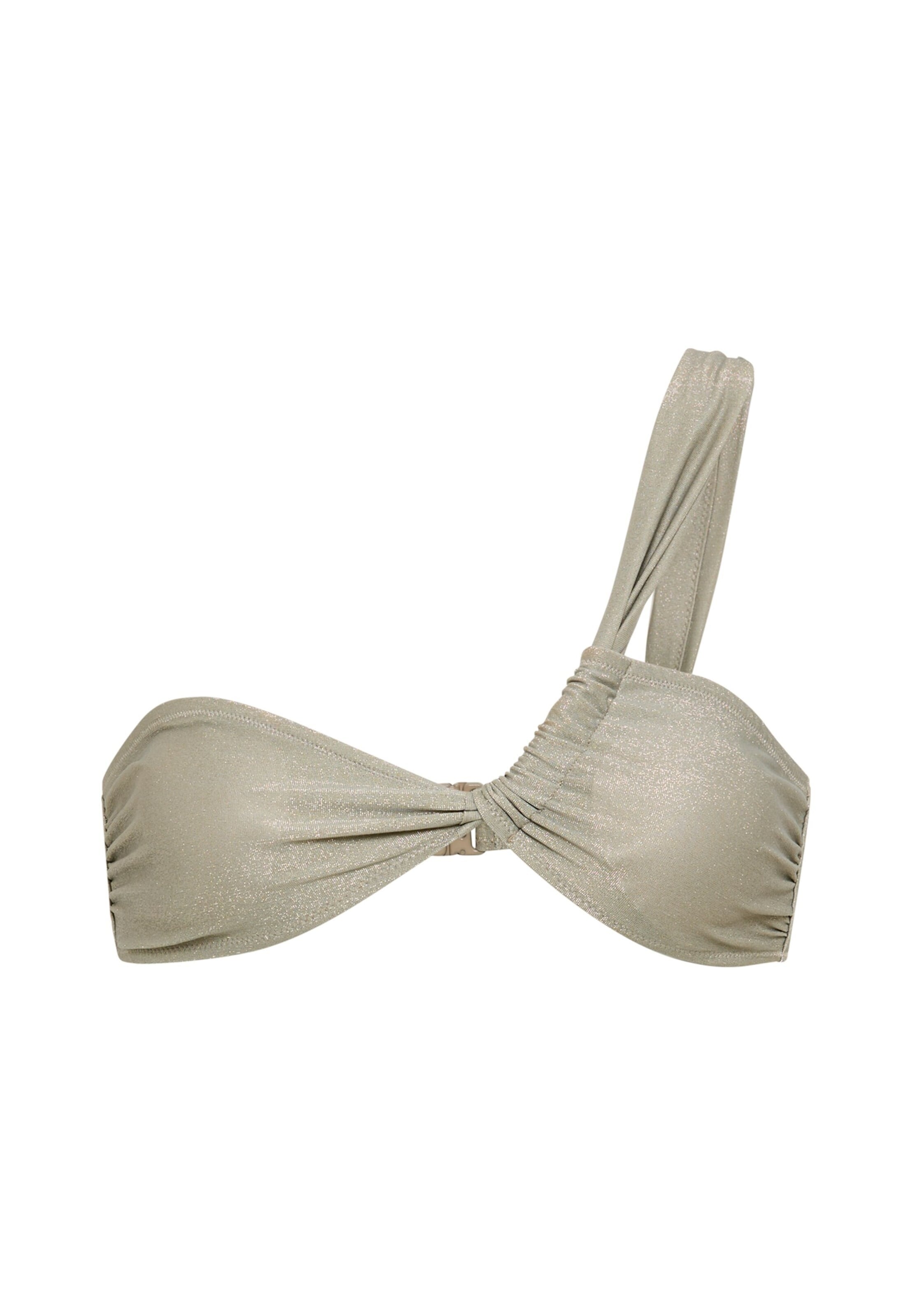 LSCN by LASCANA Bikinitop in Grau: Vorderseite