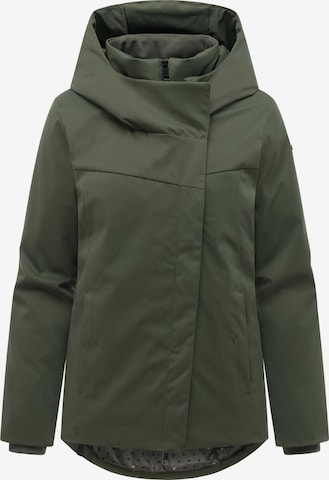 Veste fonctionnelle 'Pavleen' Ragwear en vert : devant