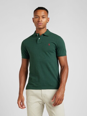 Polo Ralph Lauren Klasický střih Tričko – zelená: přední strana