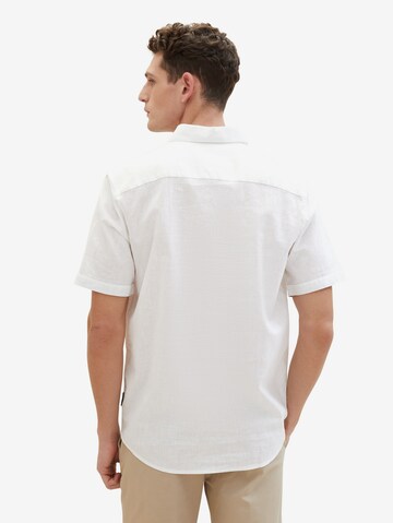 TOM TAILOR Regular Fit Hemd in Weiß