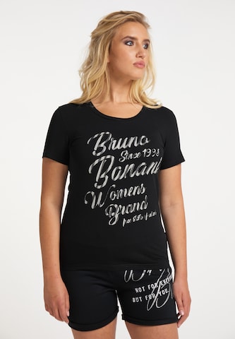 BRUNO BANANI Shirt 'Russell' in Zwart: voorkant