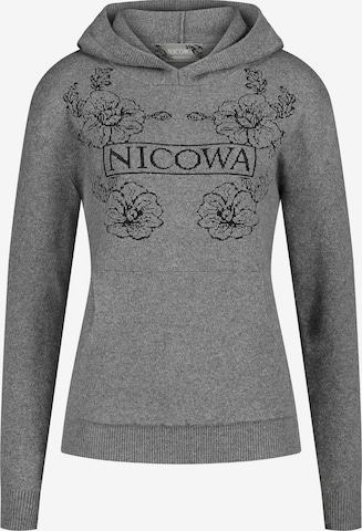 Nicowa Sweater 'Nicoro' in Grey: front