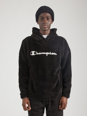 Champion Authentic Athletic Apparel Sweatshirt in Zwart: voorkant