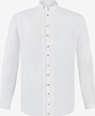 STOCKERPOINT Regular fit Klederdracht overhemd 'Julian' in Wit: voorkant