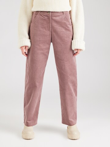 TOPSHOP Loose fit Trousers in Pink: front