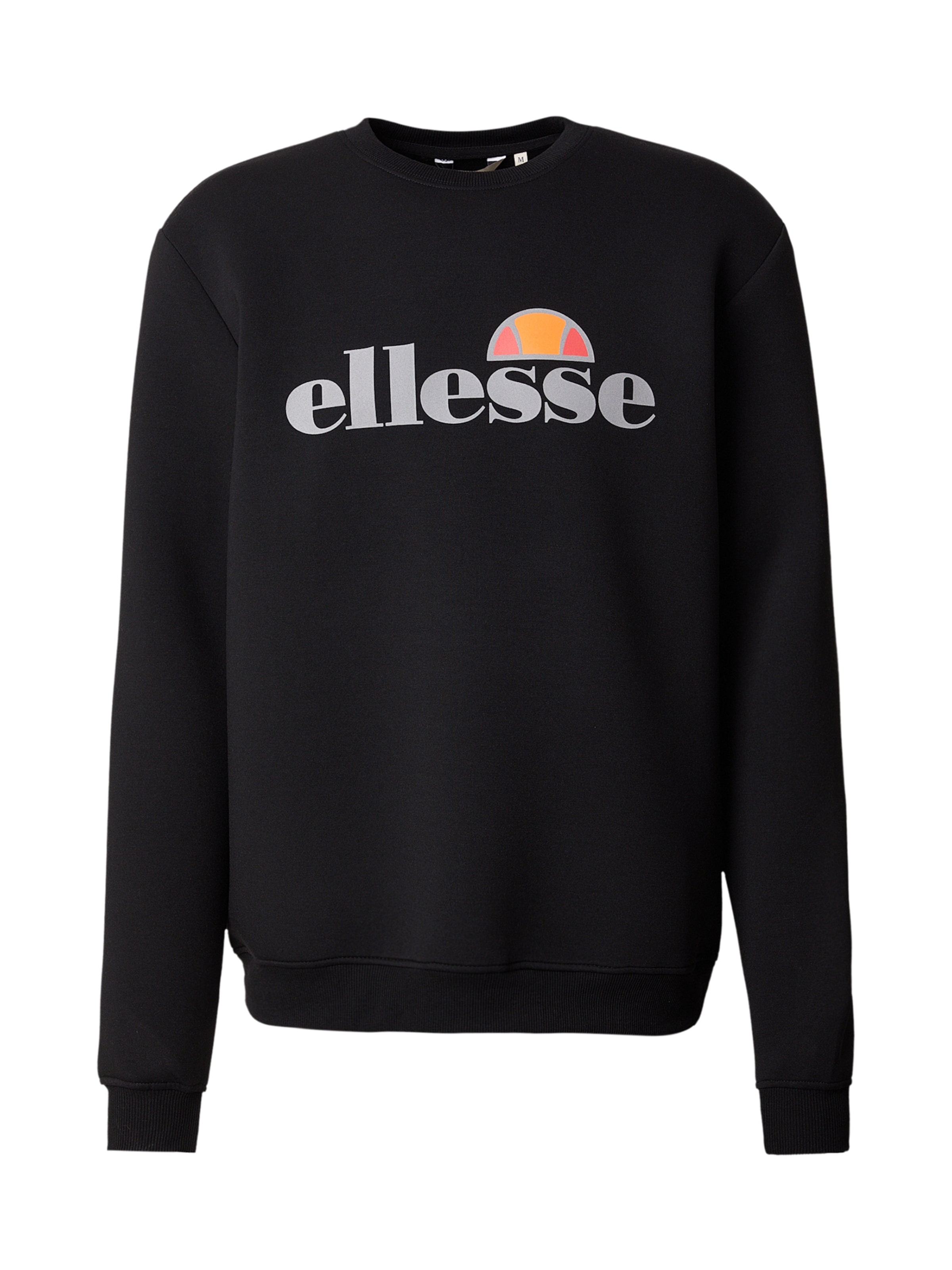 ELLESSE Μπλούζα φούτερ σε μαύρο: μπροστά