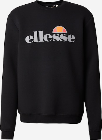 ELLESSE Μπλούζα φούτερ σε μαύρο: μπροστά