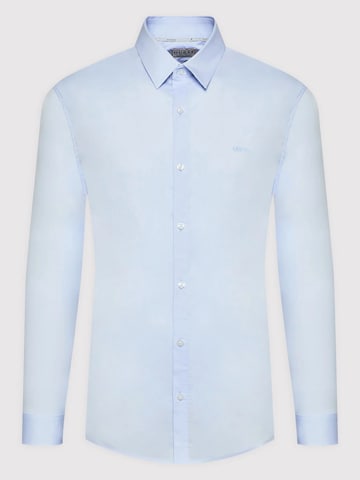 GUESS - Camiseta en azul: frente
