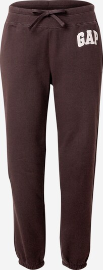 GAP Pantalon 'HERITAGE' en brun foncé / rose / blanc, Vue avec produit