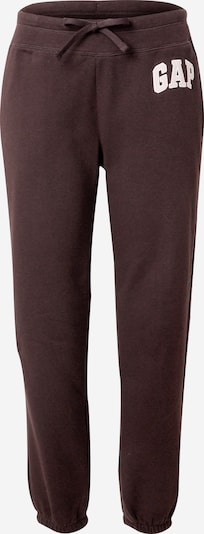 GAP Pants 'HERITAGE' in Dark brown / Pink / White, Item view