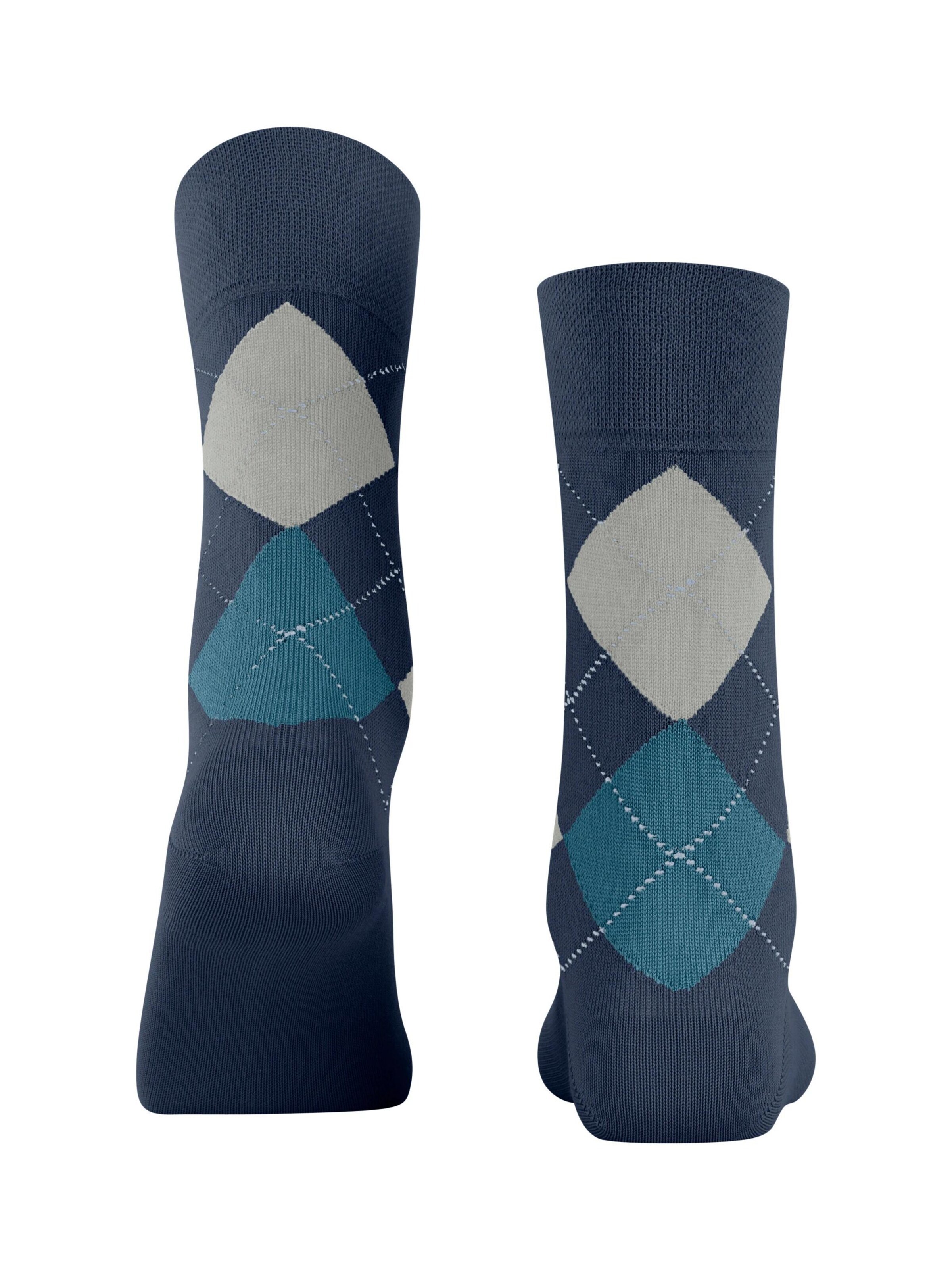 FALKE Socken 'Sensitive Argyle'‌‌‌‌‌ in Blau