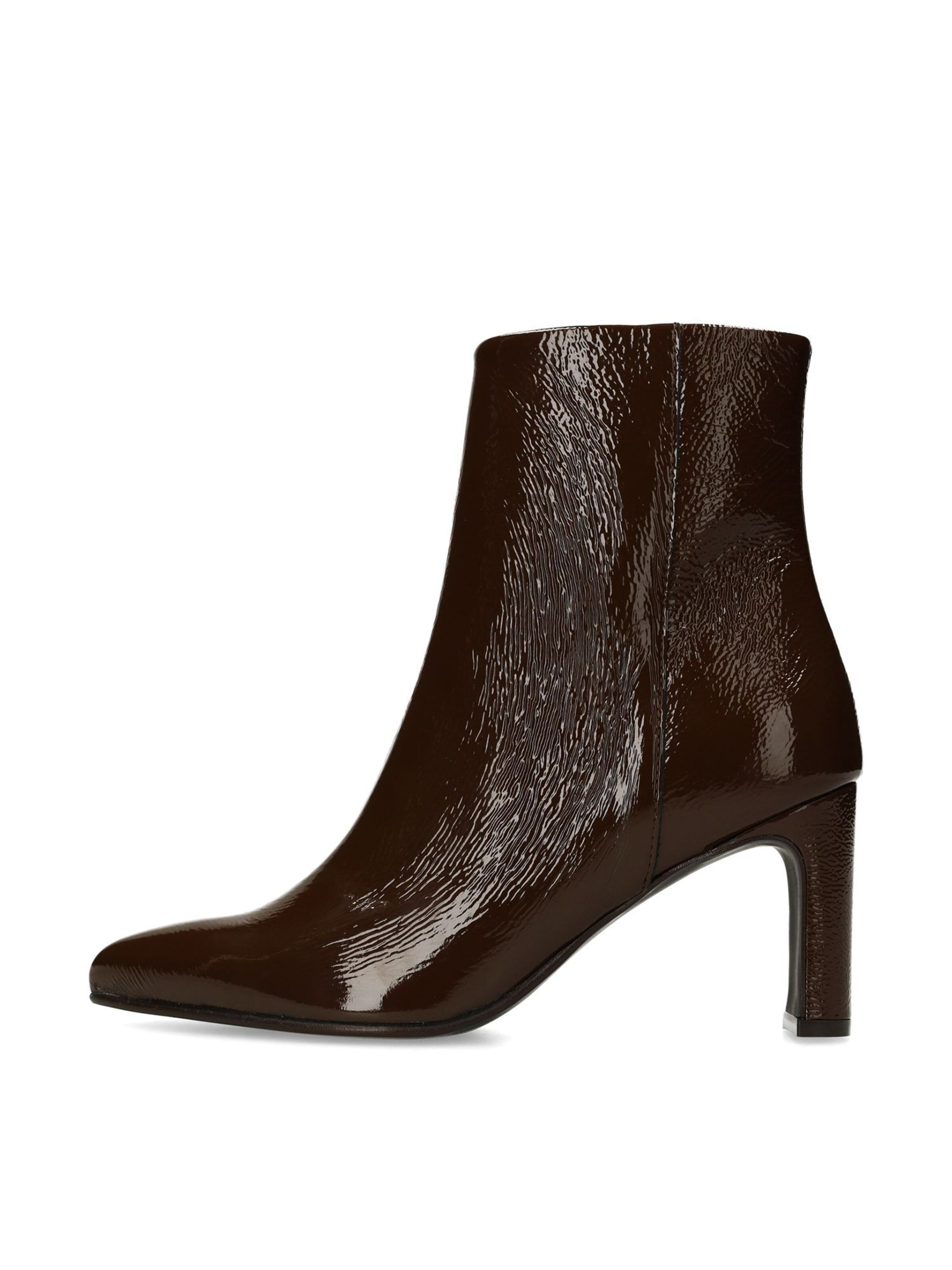 MANFIELD Enkellaarsjes in Bruin