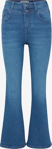 Only Petite Flared Jeans 'ONLDARCY' in Blue: front