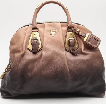 PRADA Bag in One size in Brown: front