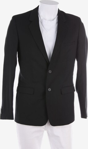 VERSACE Suit Jacket in M in Black: front