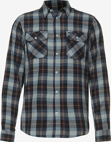 Street One MEN Regular fit Button Up Shirt in Grey: front