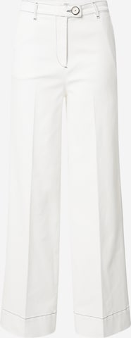 s.Oliver BLACK LABEL Zvonové kalhoty Džíny – bílá: přední strana