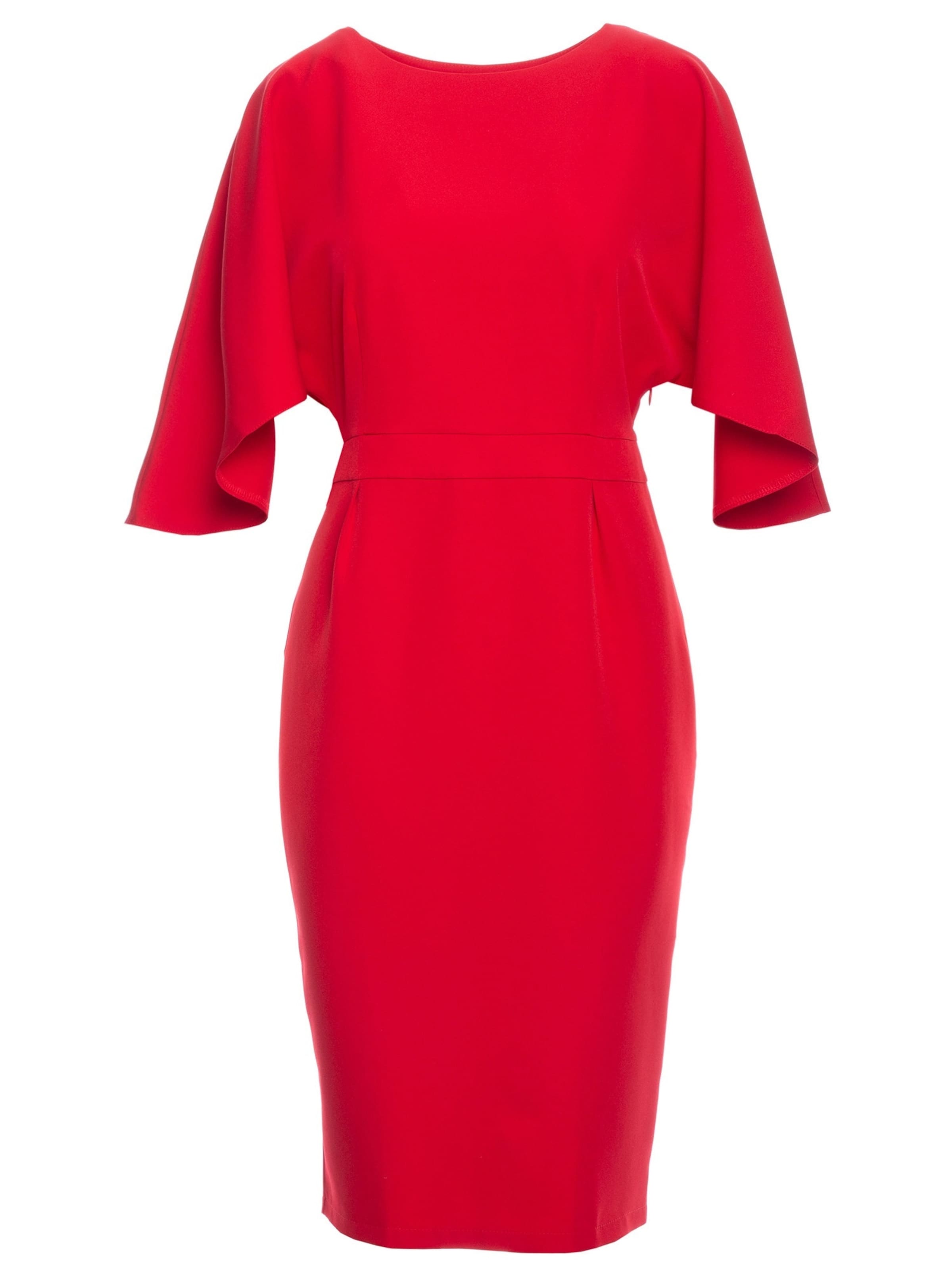 Rochie de la made of emotion pe roșu: față
