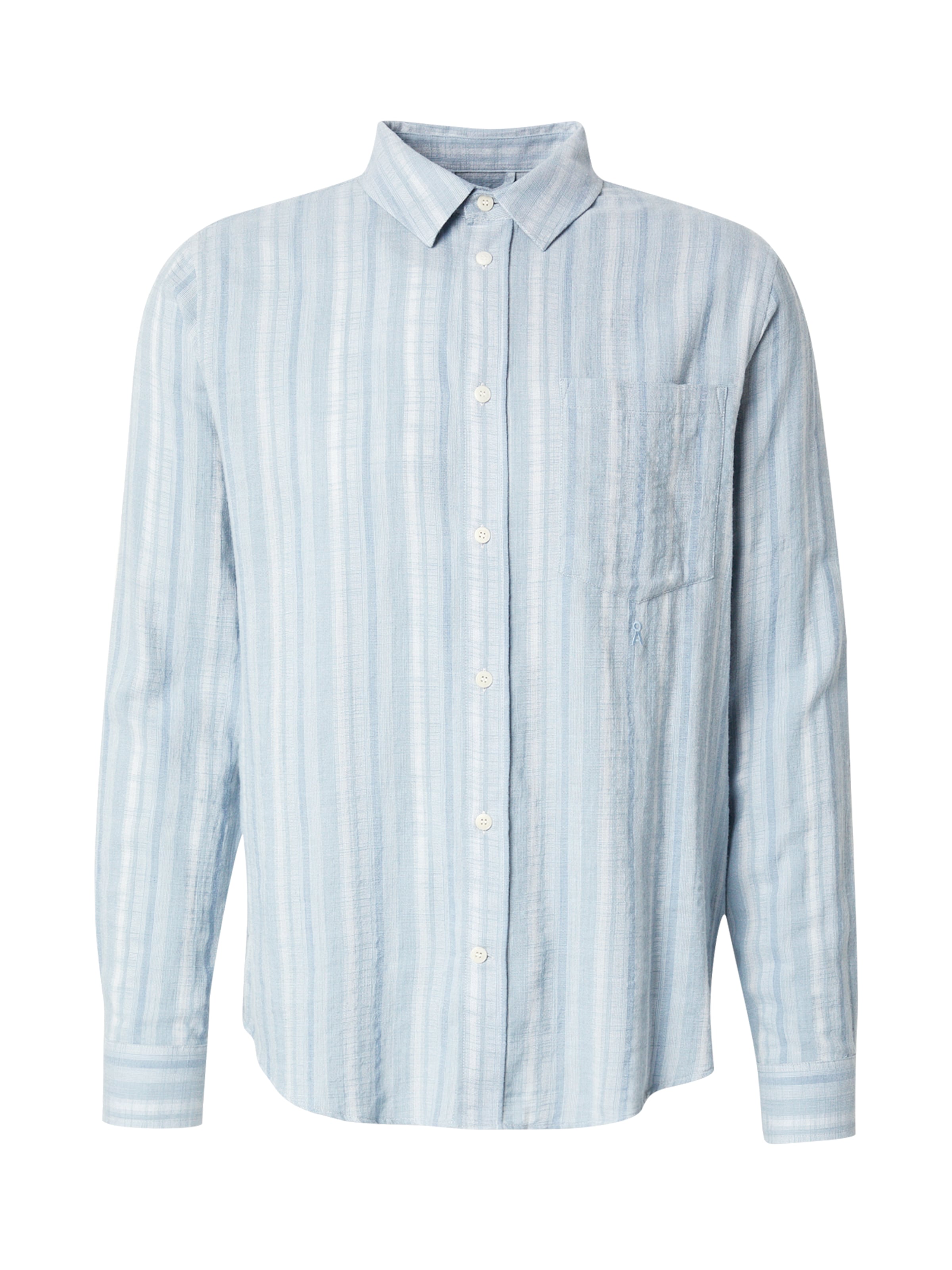 ARMEDANGELS Regular fit Skjorta 'FLAAVIEN' i blå: framsida