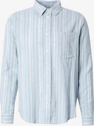 ARMEDANGELS Regular Fit Paita 'FLAAVIEN' värissä sininen: etupuoli