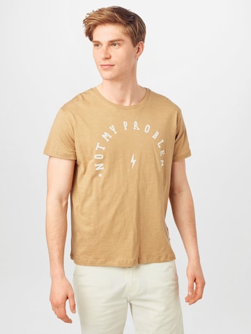 T-Shirt 'CIKOTO' LTB en beige : devant