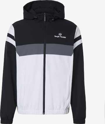 Giacca per l'allenamento di Sergio Tacchini in nero: frontale