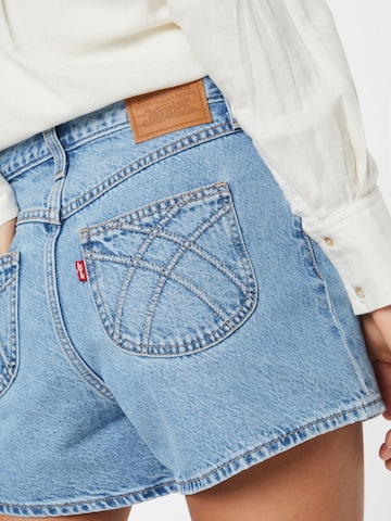 LEVI'S ® Regular Jeans '80s Mom Short' in Blauw