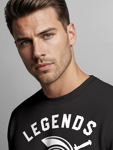 Neverless Sweatshirt 'Legends' in Black