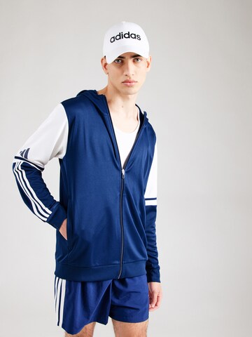 ADIDAS PERFORMANCE Αθλητική ζακέτα φούτερ 'SQ25' σε μπλε: μπροστά