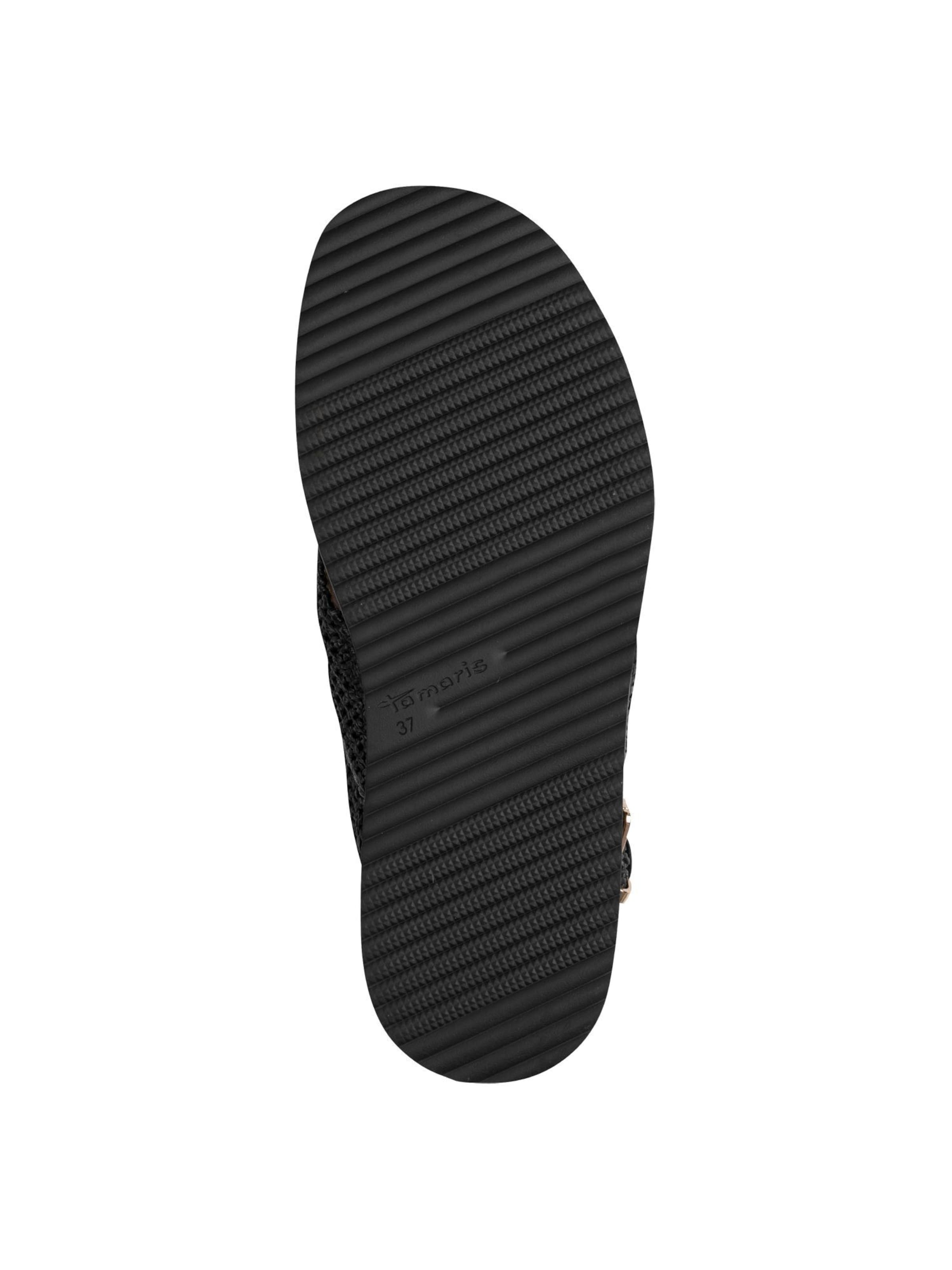 Tamaris Sandaal in Zwart